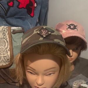 Green Camouflage Cap